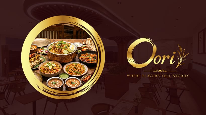 Oori restaurant — a spread of signature dishes